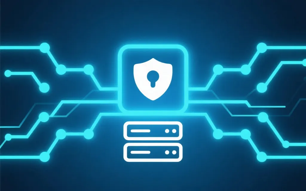 数据分析与系统架构概念插画